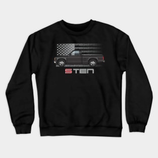 USA Black Crewneck Sweatshirt